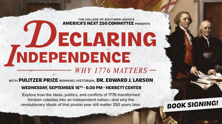 Flier for the Declaining Independance event