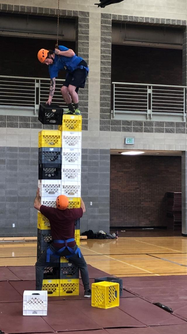 Indoor Challenge Course CSI College of Southern Idaho