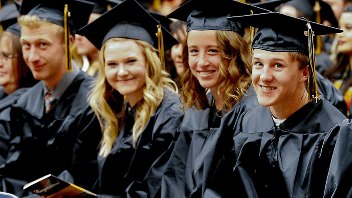 Graduating student