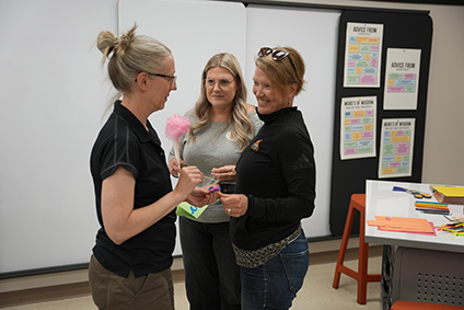 Faculty get creative in the d.Studio!