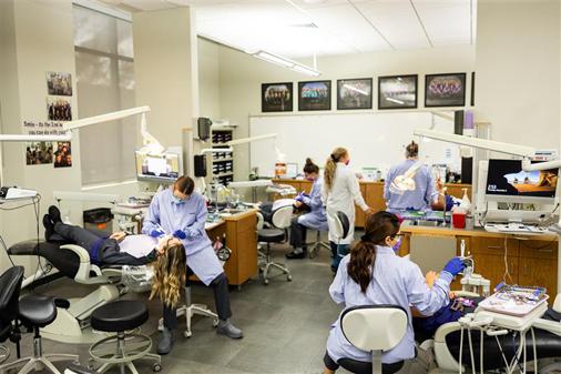 CSI students and instructors in a classroom.