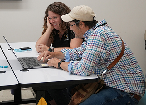 Faculty collaborate in the d.Studio!