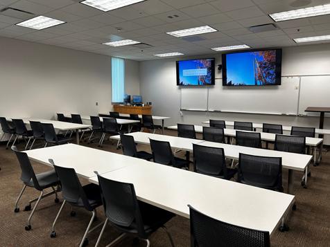 Photo of a CSI Zoom Room