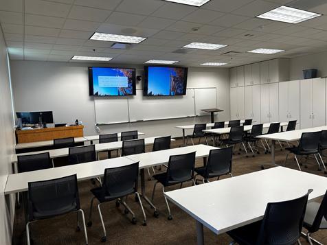 Photo of a CSI Zoom Room