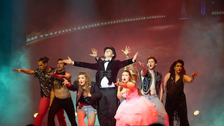 Stage Full of Musical Theater Performers